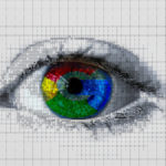 image of eye with multicoloured iris